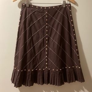 Odille Skirt - Embroidered Details